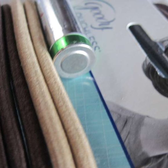 14 Goody Big Thick Fix Ouchless Hair Bands No Metal Elastic Ponytailers Java - Picture 9 of 16